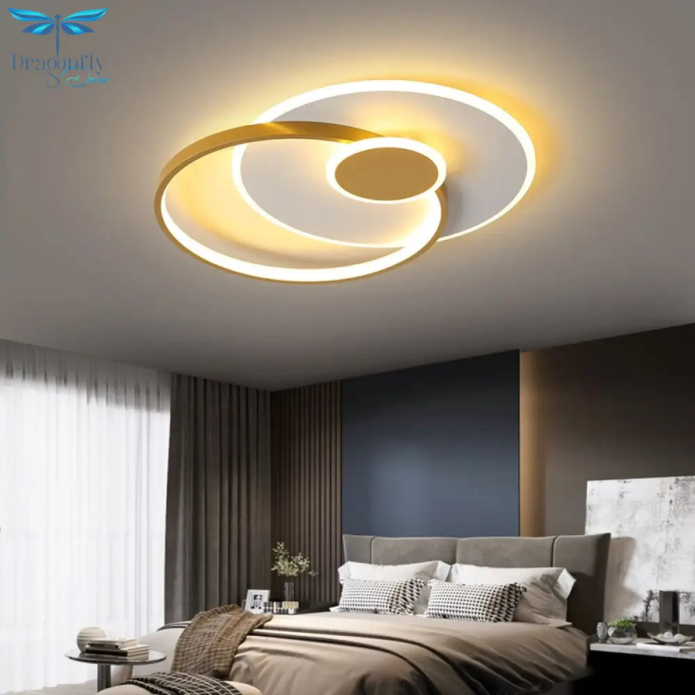 Modern Minimalist Decor Led Chandeliers Nordic Bedroom Ceiling Decoration Lamp Creative Personality