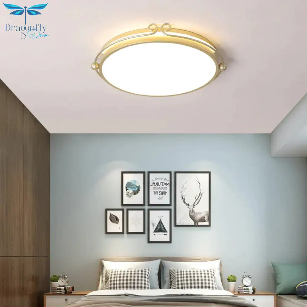 Modern Simple Room Creative Personality Children’s Tight Hoop Spell Suction Lamp Ceiling
