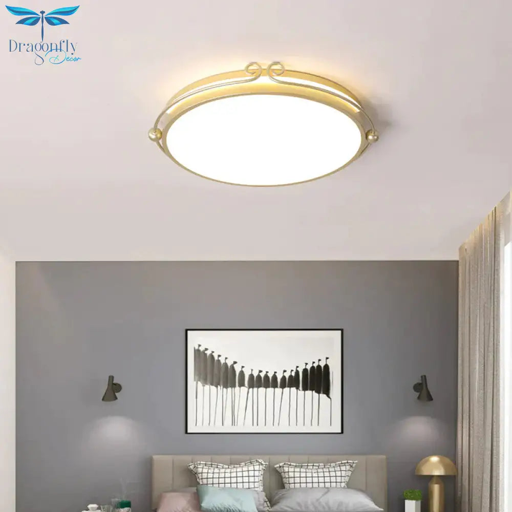 Modern Simple Room Creative Personality Children’s Tight Hoop Spell Suction Lamp Ceiling