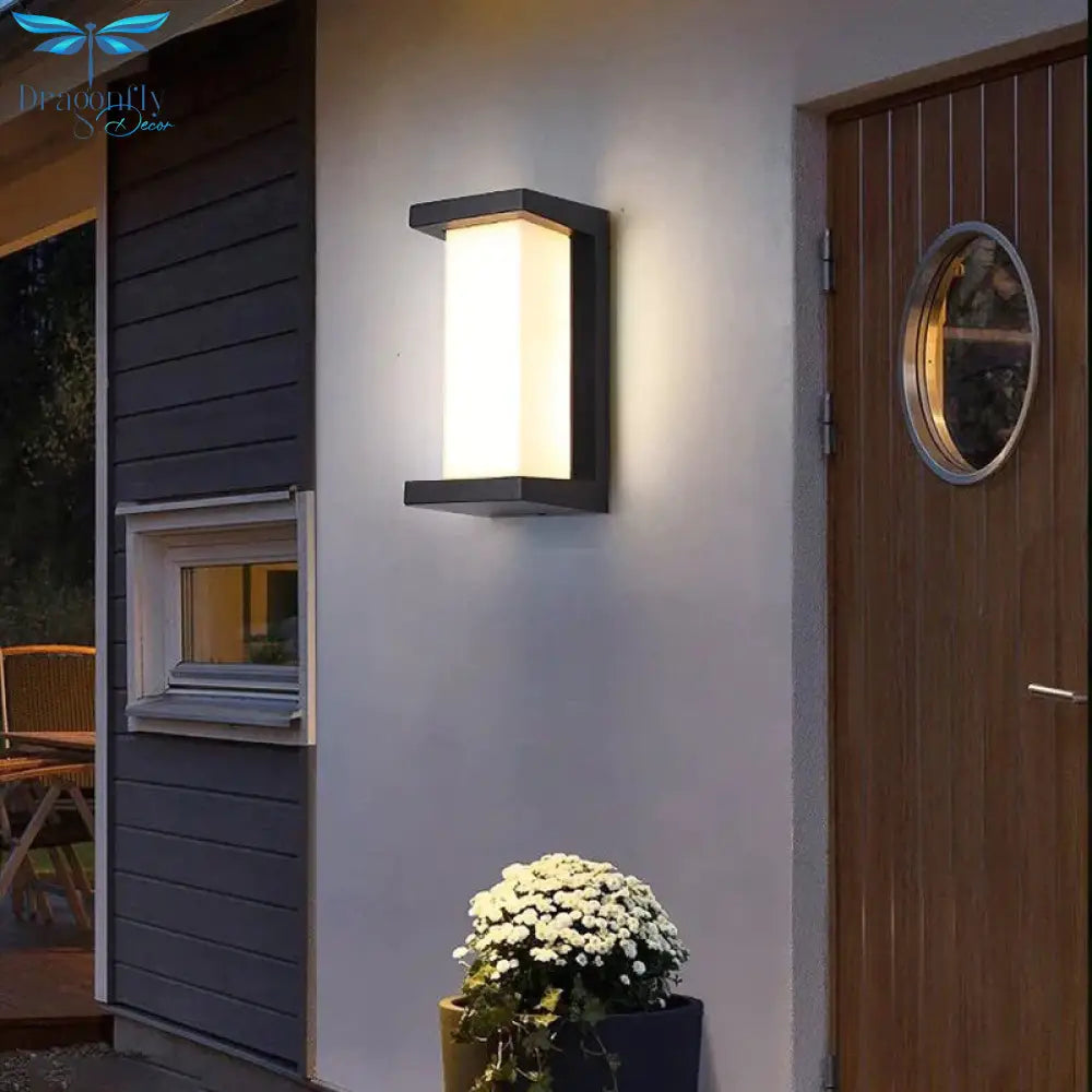 Moderne Outdoor Wandlamp Waterdichte Ip65 Motion Sensor Led Verlichting 18W 30W Veranda Lichten