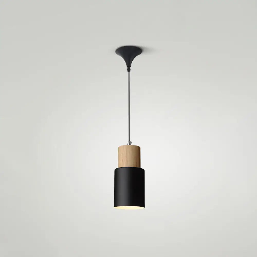 Molly - Nordic Pendant Light Modern & Simple Single For Restaurants Black / 4