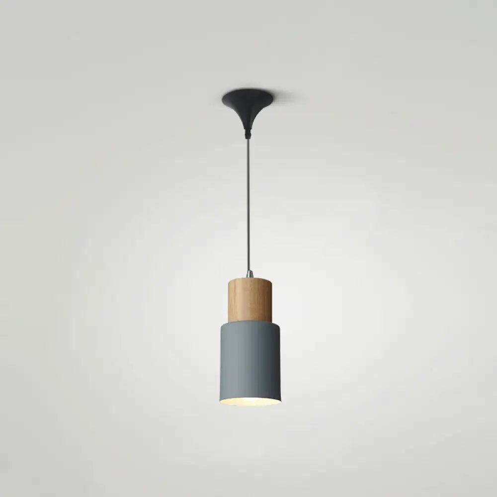 Molly - Nordic Pendant Light Modern & Simple Single For Restaurants Grey / 4