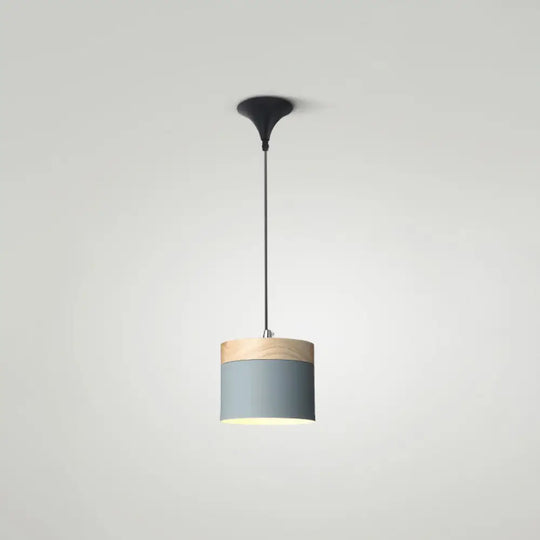 Molly - Nordic Pendant Light Modern & Simple Single For Restaurants Grey / 5
