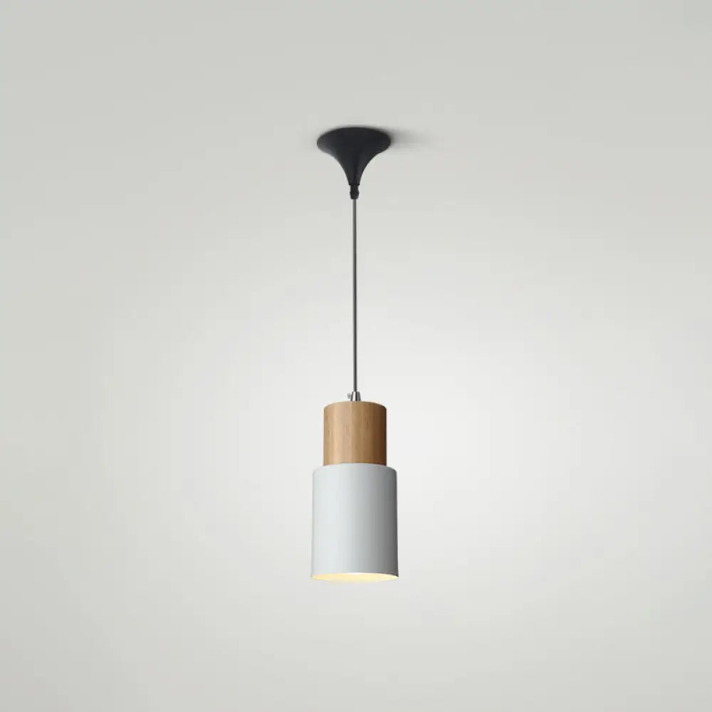 Molly - Nordic Pendant Light Modern & Simple Single For Restaurants White / 4