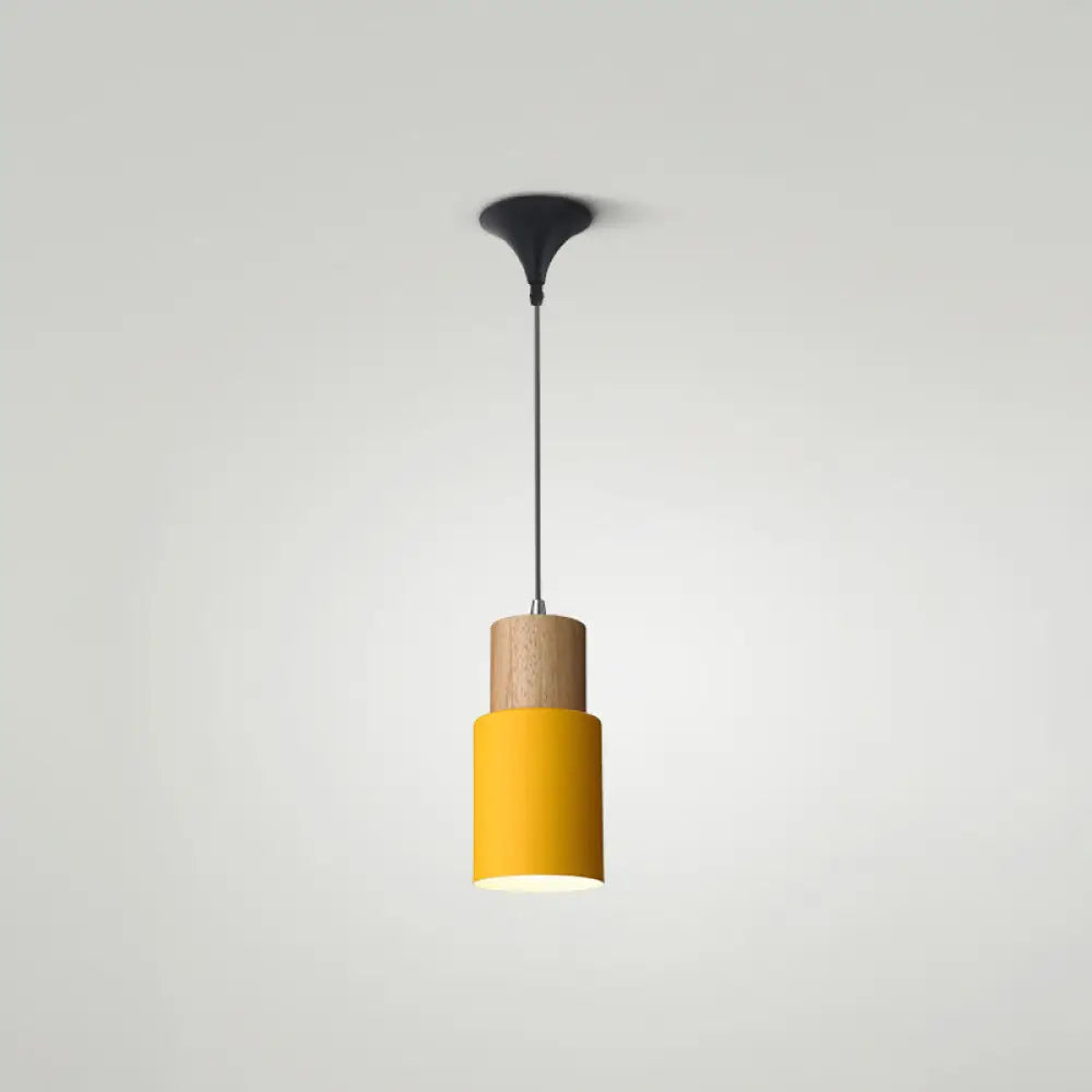 Molly - Nordic Pendant Light Modern & Simple Single For Restaurants Yellow / 4