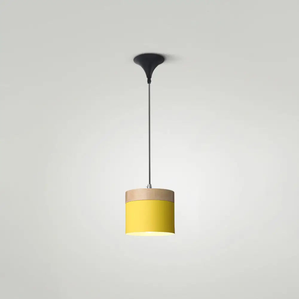 Molly - Nordic Pendant Light Modern & Simple Single For Restaurants Yellow / 5