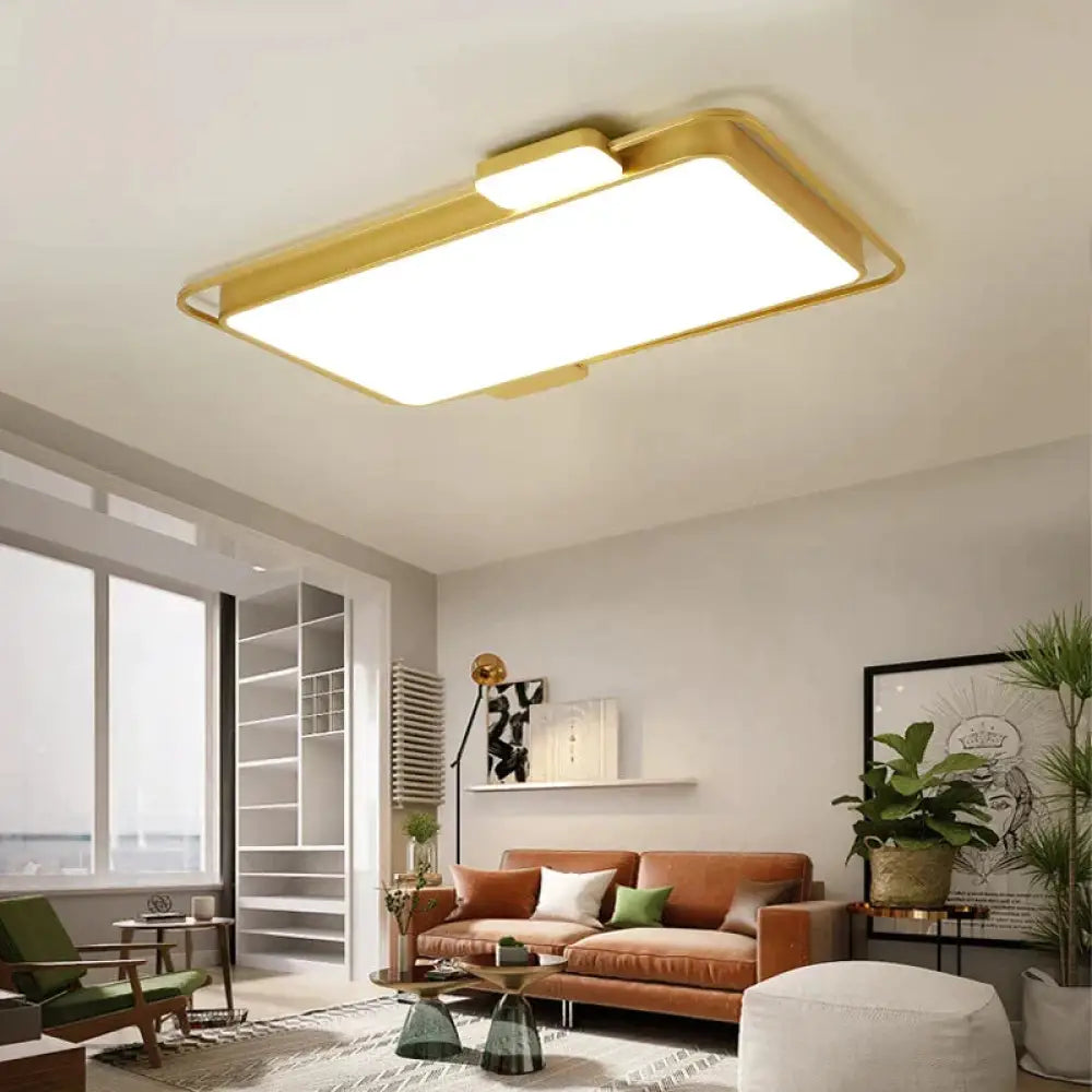 New Ceiling Light For Square/Round/Rectangle Shape Led Bedroom Luminarias Para Teto Led Lights Home