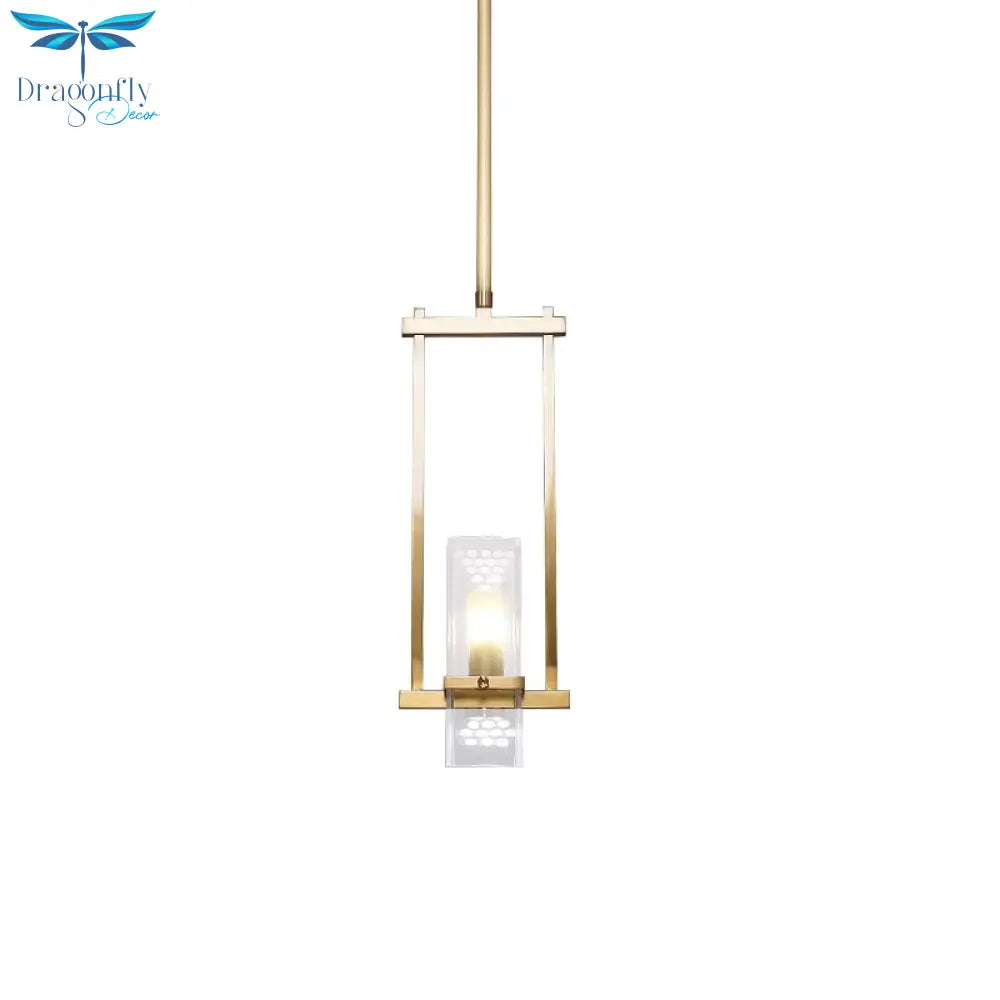 New Classical Copper Bedside Pendant Light Led G9 Simple Suspension Luminaire Study Porch Bedroom