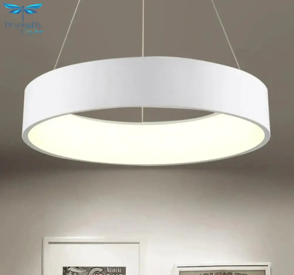 New Led Simple Pendant Lights Lamp For Living Room Lustre 3 Round Shape Ceiling Fixtures