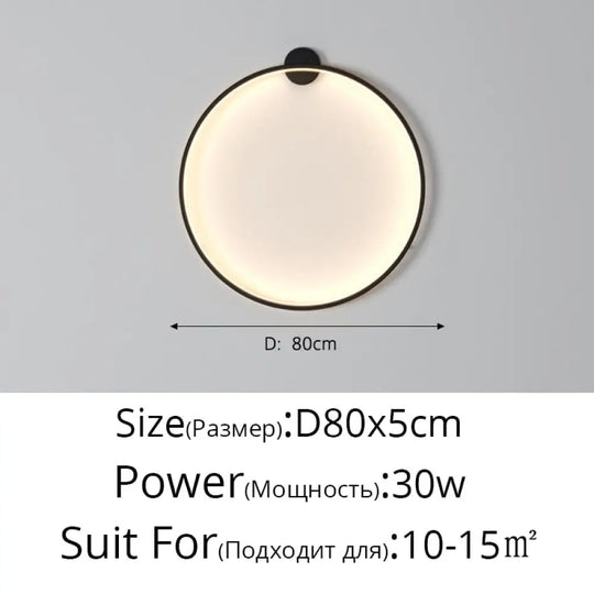 New Minimalist Led Wall Lamps For Bedroom Bedside Sofa Background Light Stairwell Aisle Hallway
