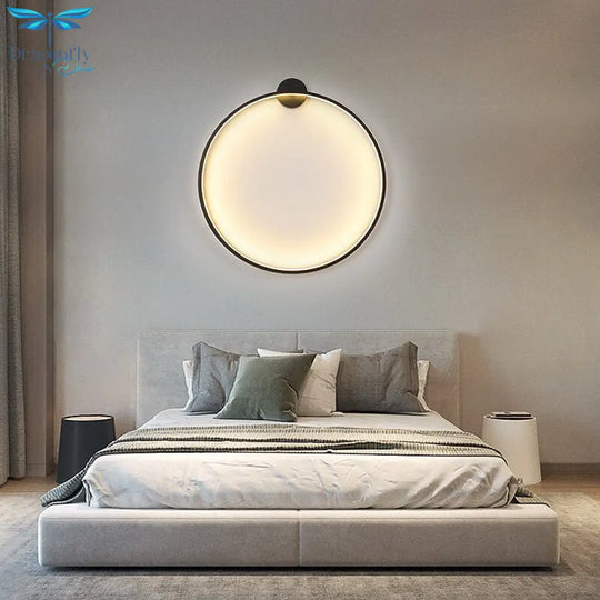 New Minimalist Led Wall Lamps For Bedroom Bedside Sofa Background Light Stairwell Aisle Hallway