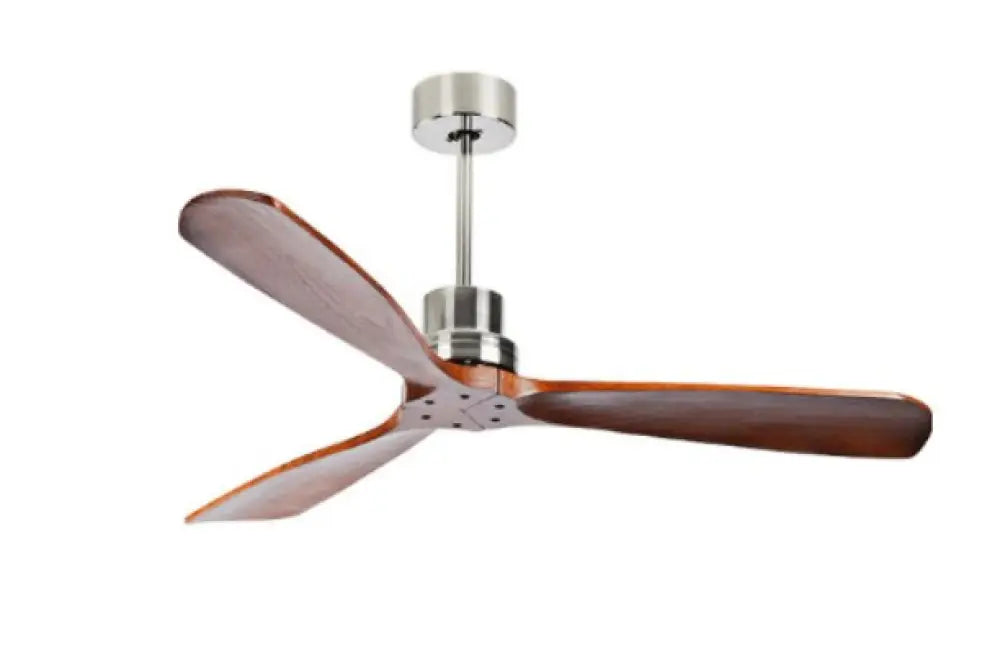 Nordic Ceiling Fan For Home And Restaurant - 42/52 Inch American Retro Style Remote - Controlled