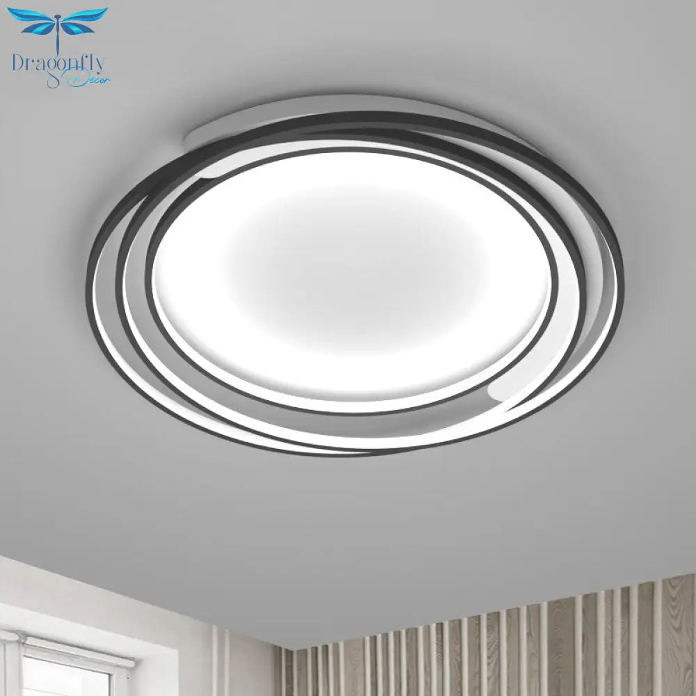 Nordic Creative Personality Lamp Wrought Iron Ceiling Lights Modern Minimalist Atmosphere Living