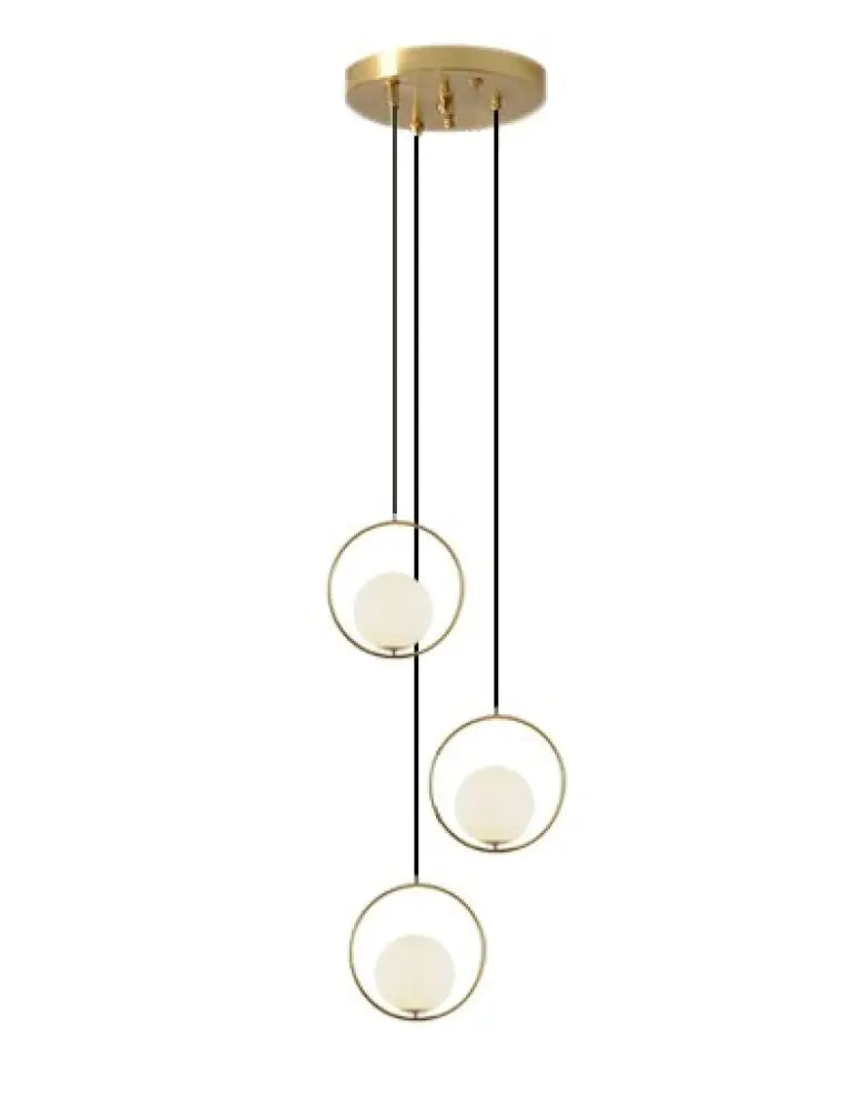 Nordic Glass Ball Led Pendant Lights - Elegance And Warmth For Living Room Kitchen Restaurant More