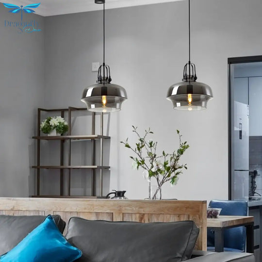 Nordic Glass Pendant Lights - Stylish Postmodern Hang Lamp For Dining Room Bedroom And Bar Decor