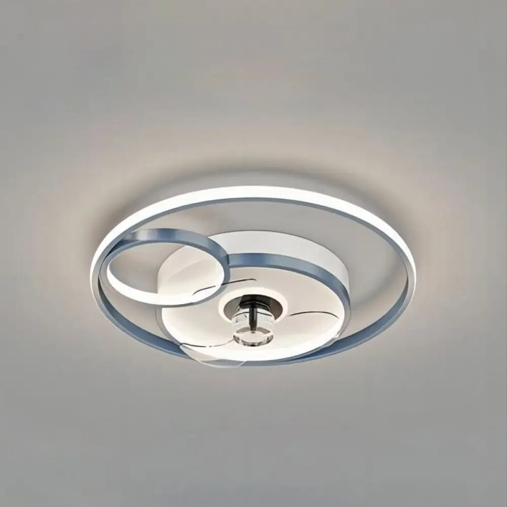 Nordic Modern Ceiling Fan Lamp With 110 - 24V Stepless Dimming - Ideal For Bedrooms Dimming 7 Fans