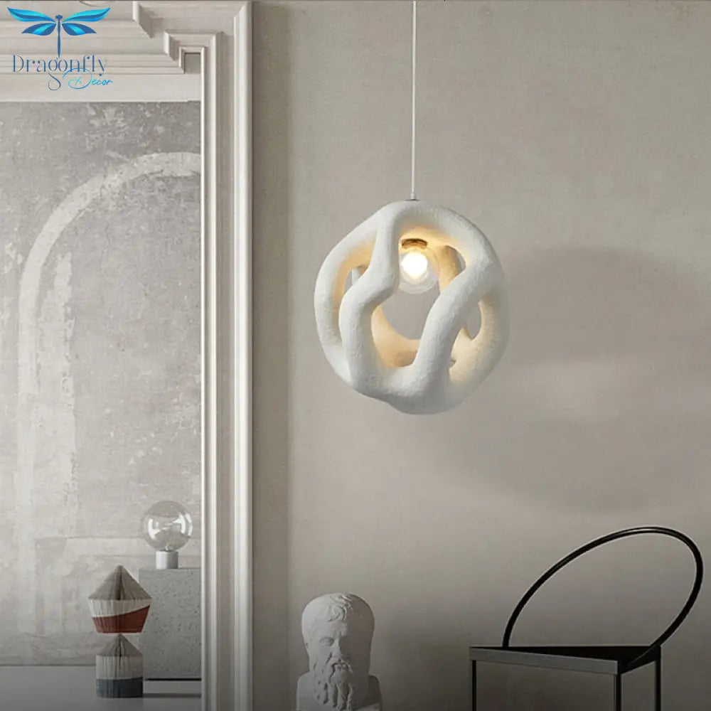 Nordic Modern Design Wabi Sabi Led Pendant Lights Chandelier Restaurant Bar Home Decor Bedroom