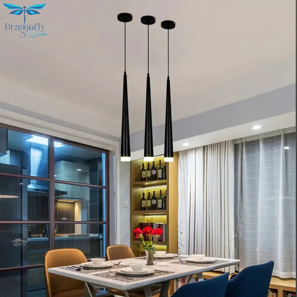 Novelty Led Pendant Lamp Dimmable Lights Kitchen Island Dining Room Shop Bar Counter Decoration