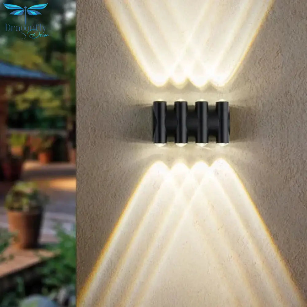 Outdoor Lighting Led Garden Light Alumunim Wall Lamp Villa Porch Street Sconce Lightings 110V -