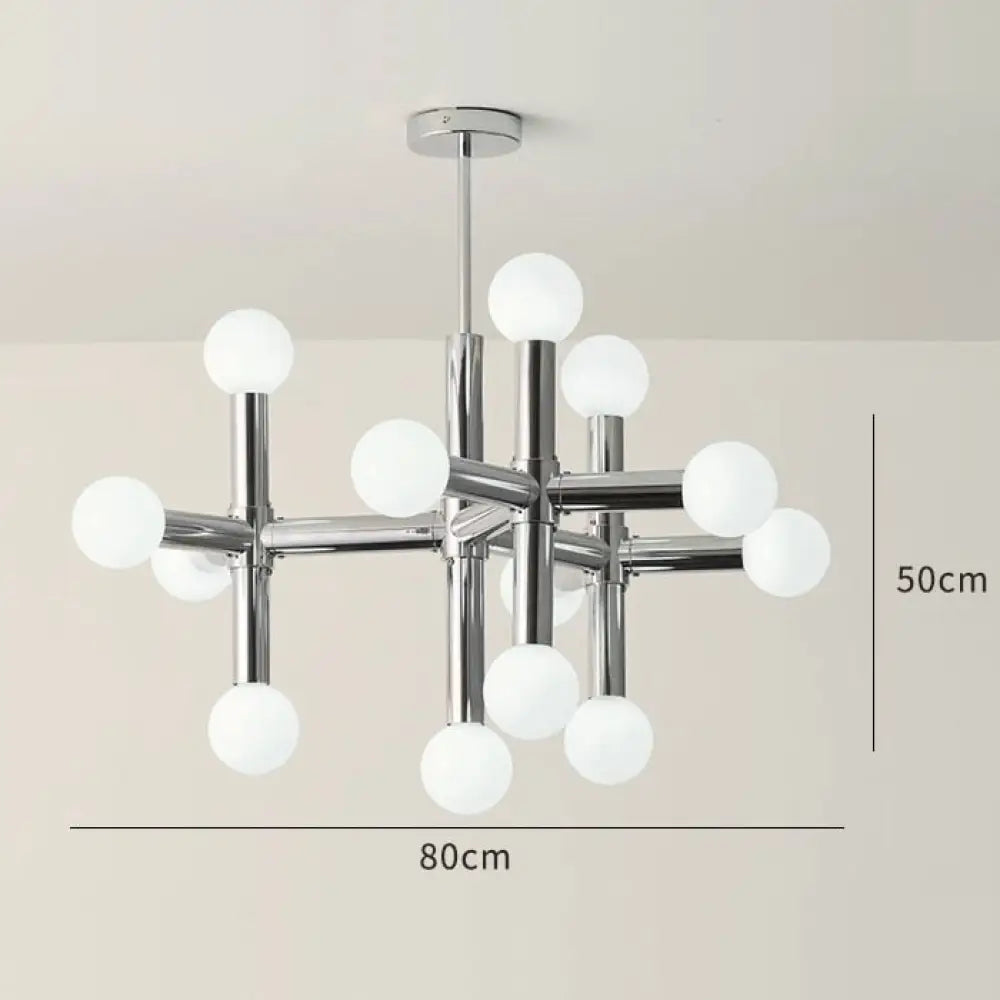 Phoenix - Antique Bauhaus Style Chandelier For Living Room And Dining 13 Heads Pendant Light