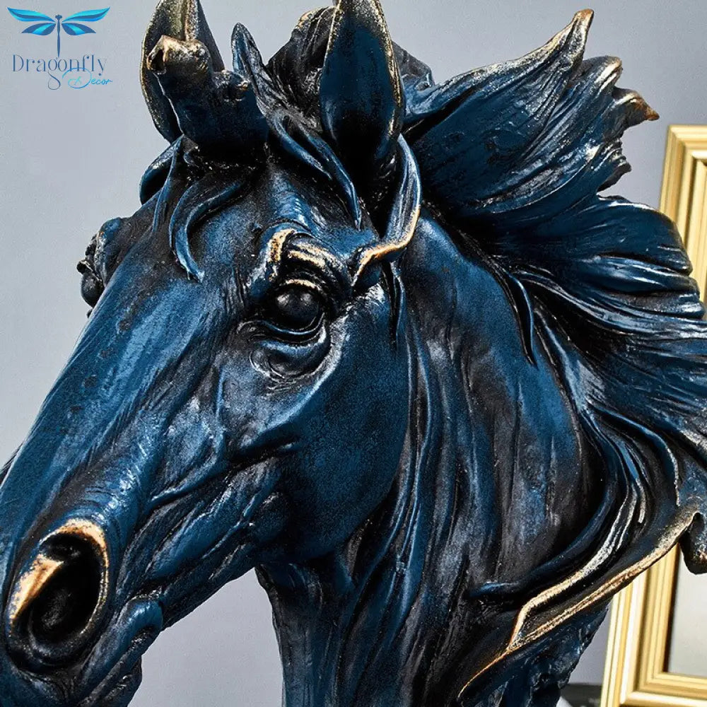 Resin Horse Ornaments For Home Decor: Living Room And Garden Embellishments Decor Items