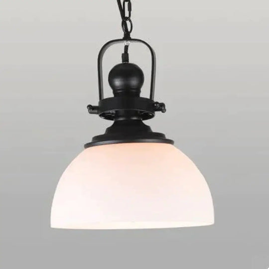 Retro Chandelier Creative Personality L Coffee Restaurant Living Room Bar Glass Lamps C / No Bulb