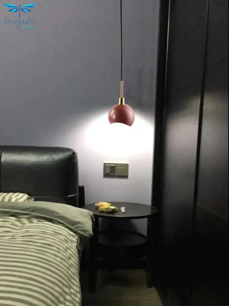 Retro Pendant Lamp Vintage Bedside Light Nordic Loft Kitchen Island Suspension Lighting Fixture