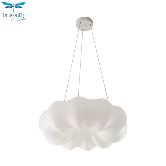 Rosanna - Cloud Bistro Pendant Lamp: Plastic Minimalist Led Ceiling Light