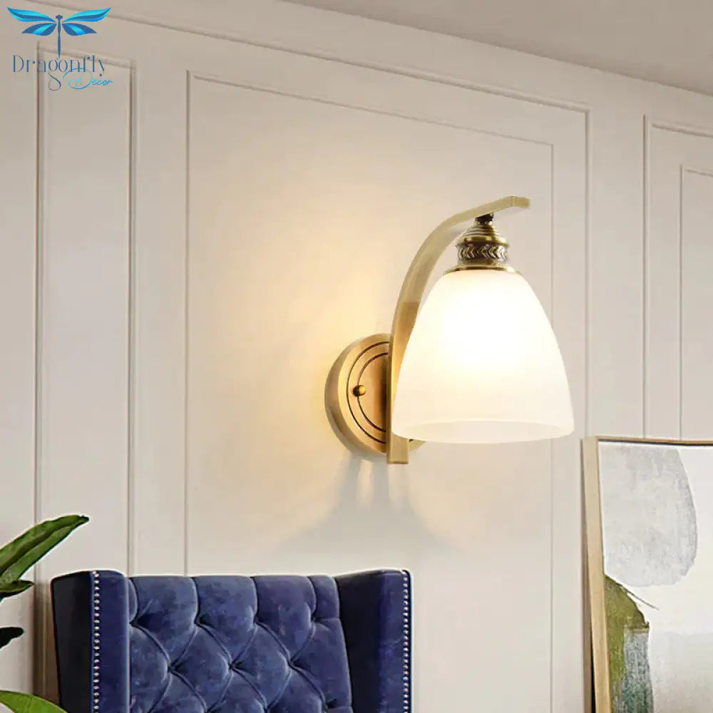 Simple Living Room Lamp Corridor Copper Wall Lamps