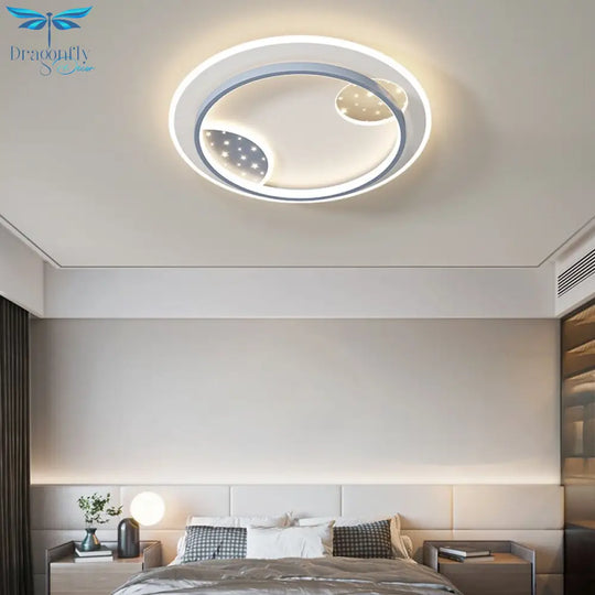 Simple Modern Led Chandeliers Atmosphere Living Room Ceiling Lamp Creative Starry Bedroom Whole