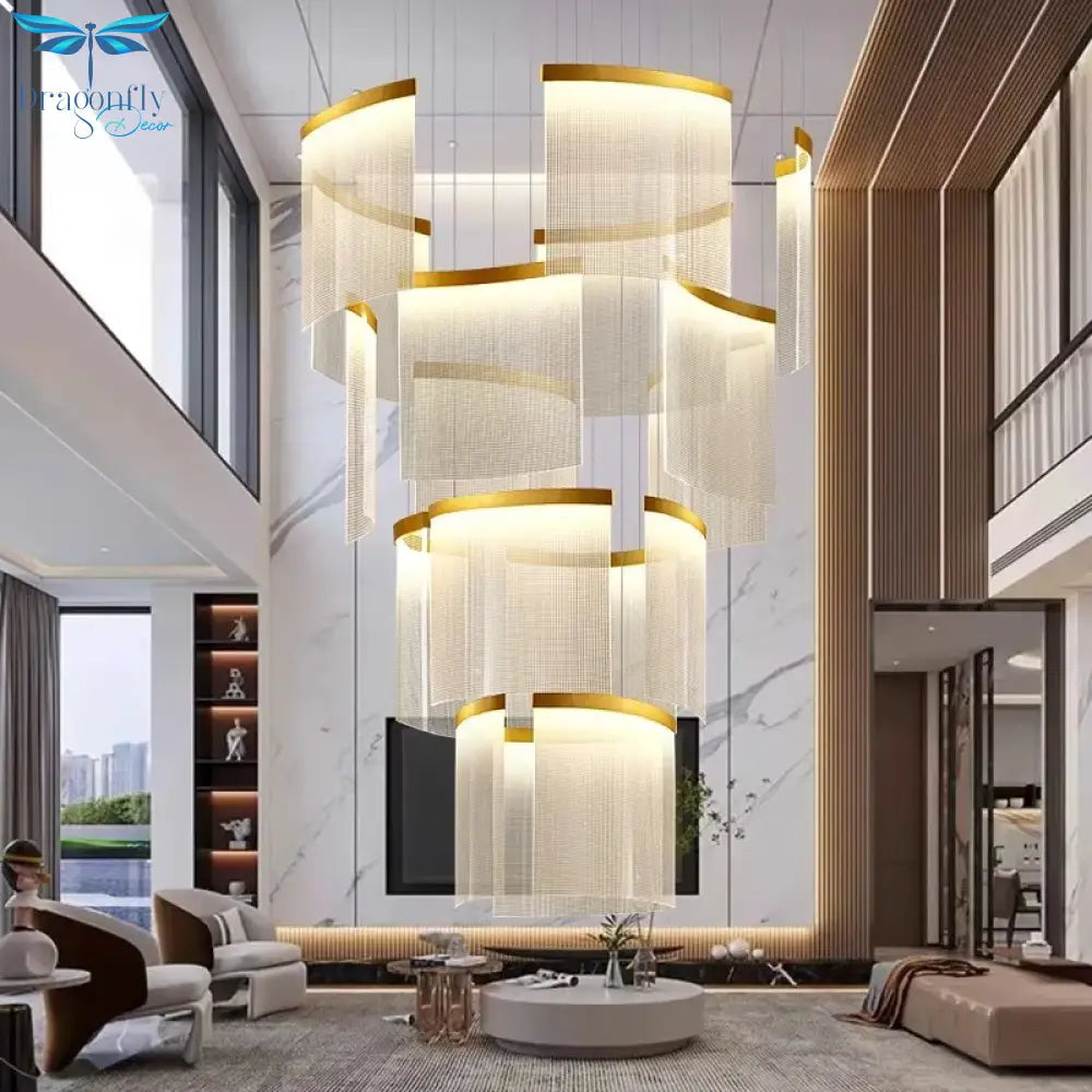 Skyler Nordic Stair Chandelier - Versatile Pendant Lights For Living And Dining Rooms Light