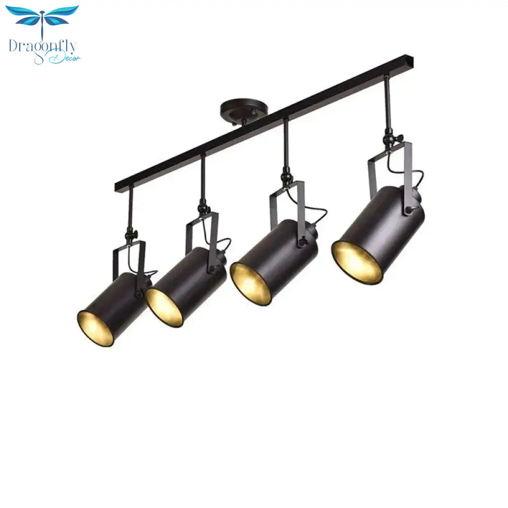 Surface Mounted Black Vintage Ceiling Lights With Led Dining Room Kitchen Fixtures Lamp Coffee