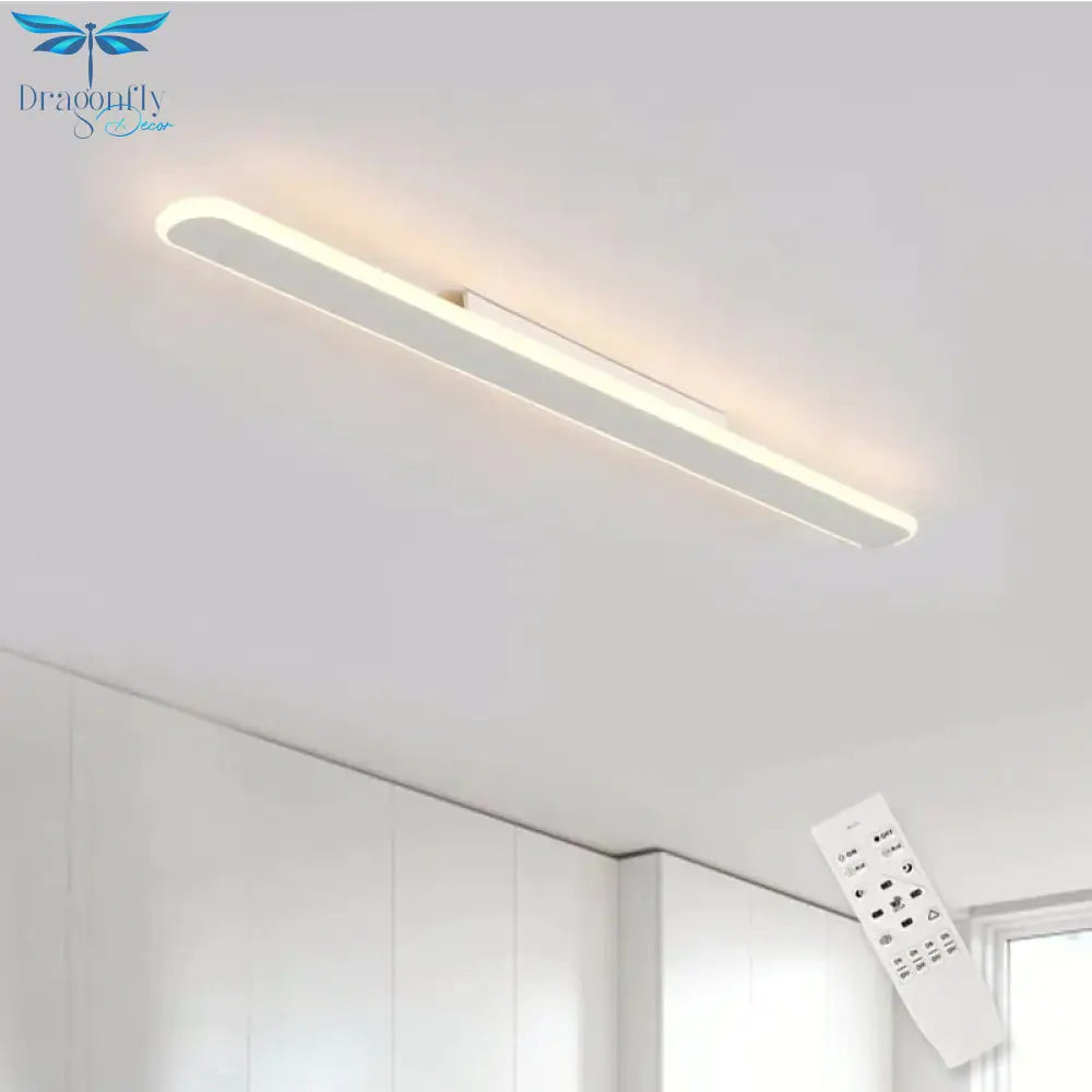 Surface Mounted Modern Led Ceiling Light For Kitchen Fixtures Dining Room Lamp Straight 80Cm Indoor