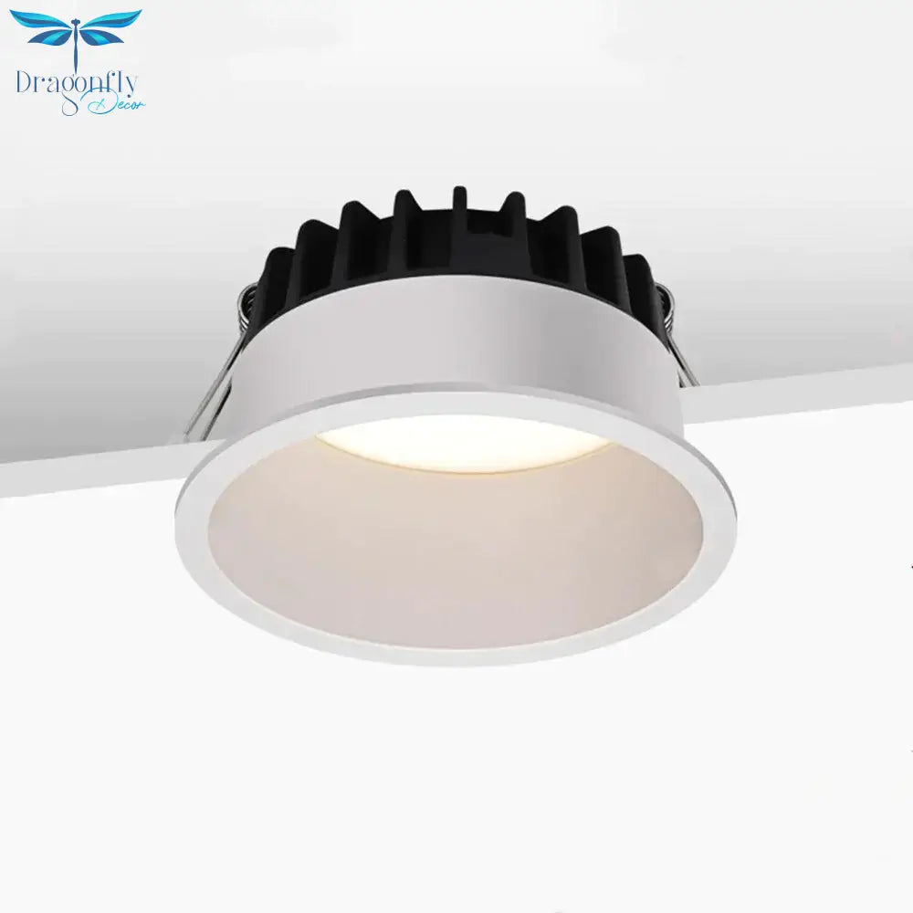 Three Color Light Changeable Led Spot Lights Recessed Ceiling Lamp 15W 10W 7W Living Room Simple