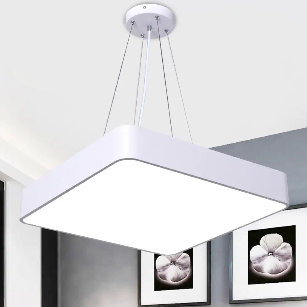 Tien Kuan - Metal Nordic Led Pendant Lighting With Diffuser Ideal For Commercial White / 15.5