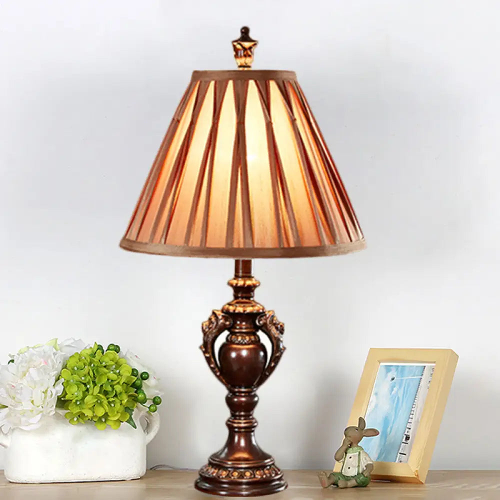 Valentina - Vintage Table Lamp Brown / 23