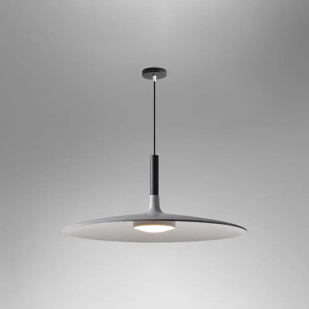 Vera - Led Suspension Lamp Novelty Minimalist Metal Pendant Grey / 14