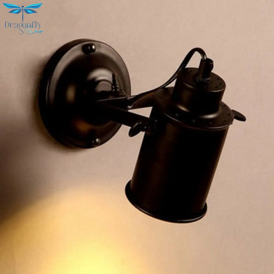 Vintage Adjustable Industrial Metal E27 Wall Sconces Light Fixture Retro Country Style Lamp Loft