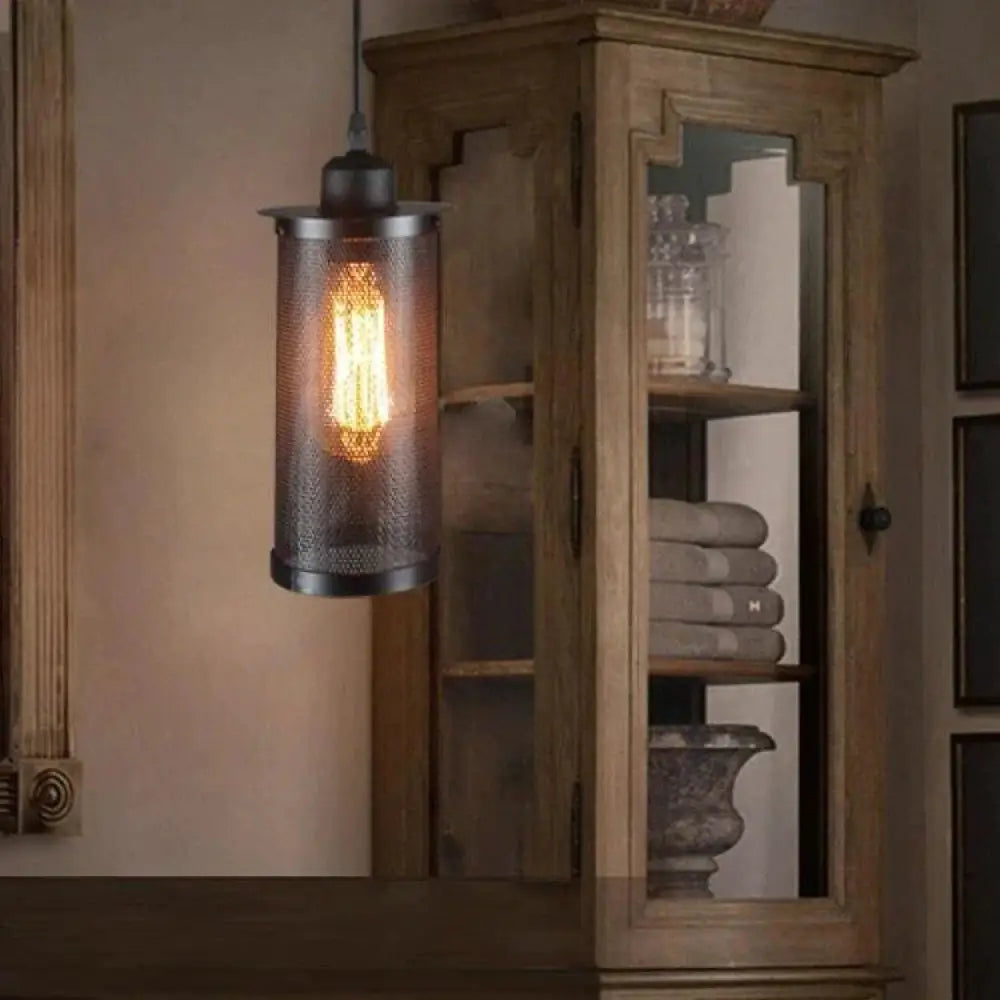 Vintage Metal Pendant Light Loft Kitchen Island Dining Table Living Room Retro Lamps Suspension