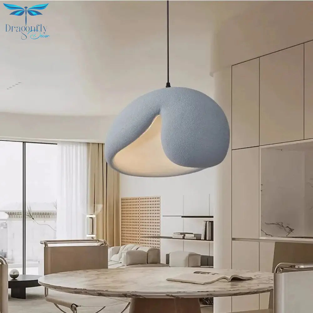 Waba Sabi Nordic Minimalism E27 Led Pendant Lights: Stylish Irregular Shape Dining Room Lamp