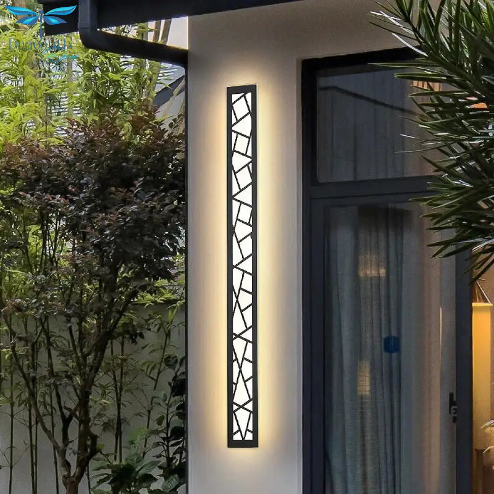 Waterdichte Outdoor Wandlamp Led Tall Ip65 Aluminium Licht Tuin Villa Veranda Blaker 110V 220V Wall