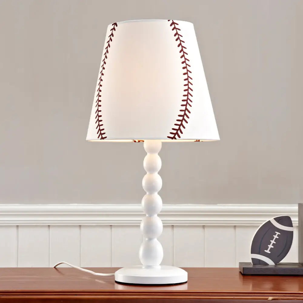 Yed Posterior - Baseball Table Lamp White
