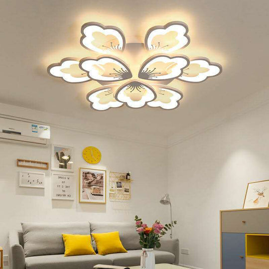 New Living Room Lamps Atmospheric Household Modern Minimalist Hall Ceiling Lamp Art Creative
