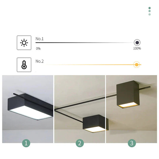 Dining Lamp Online Celebrity Office Study Main Lighting Nordic Luxury Square Led Living Room Ceiling