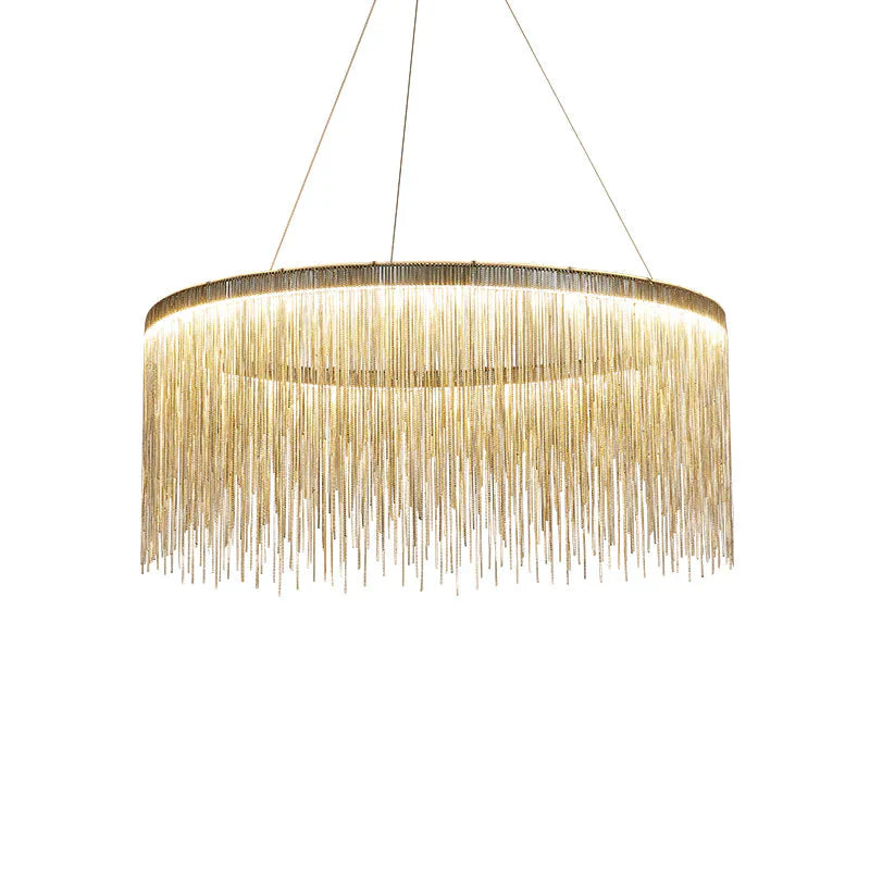 Led Pendant Lights For Living Room Dining Light Chrome Golden Body Lamp Hanging Ceiling Luminaire