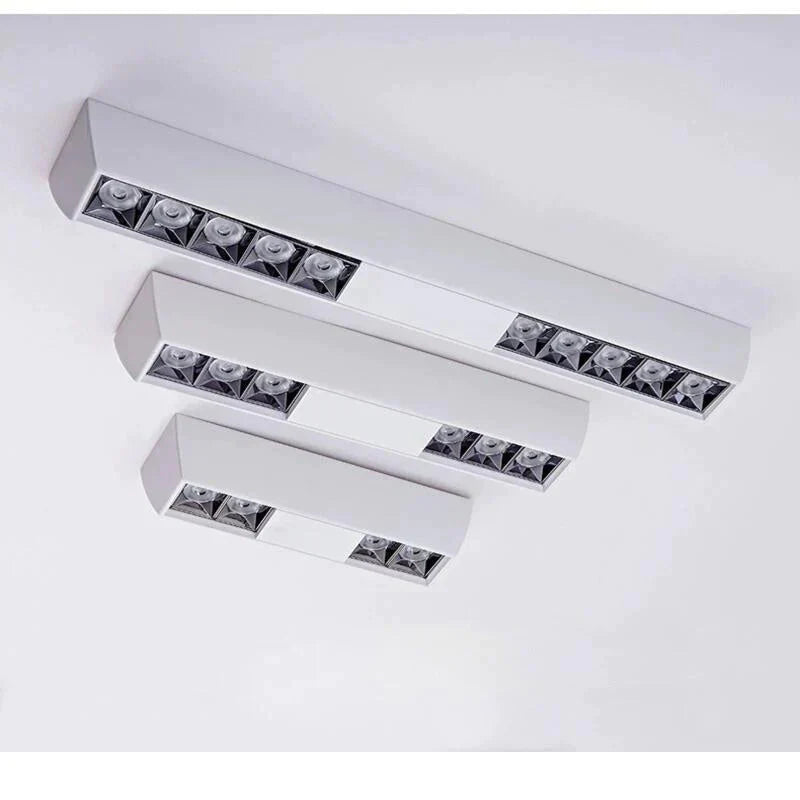 Led Strip Mounted Spotlights Simple And Fashionable Living Room Office Ceiling - Mounted Linear