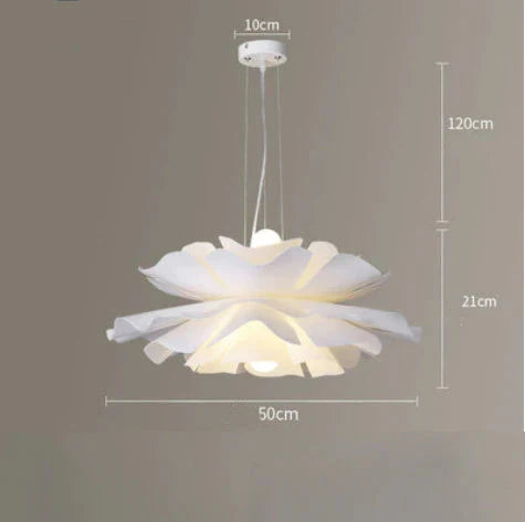 Nordic Net Red Ins Girl Bedroom Chandelier Flower And Fruit Creative Restaurant Lamp Modern Simple