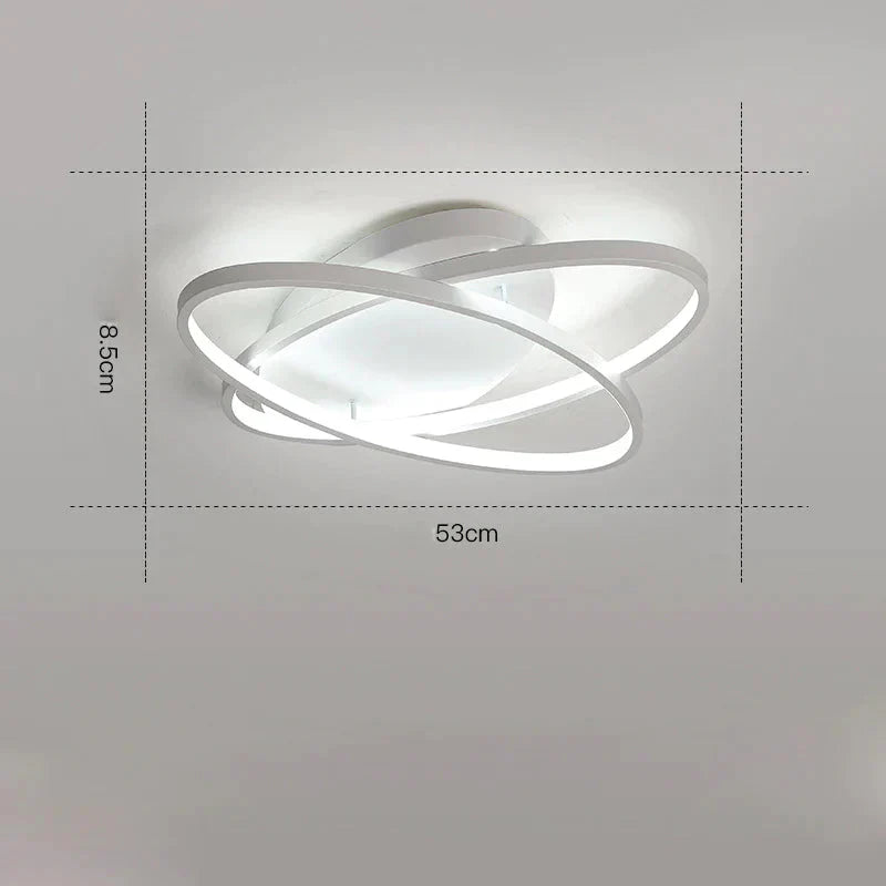 Living Room Lamp Personality Creative Led Ceiling Nordic Atmosphere Minimalist Lord Light In The