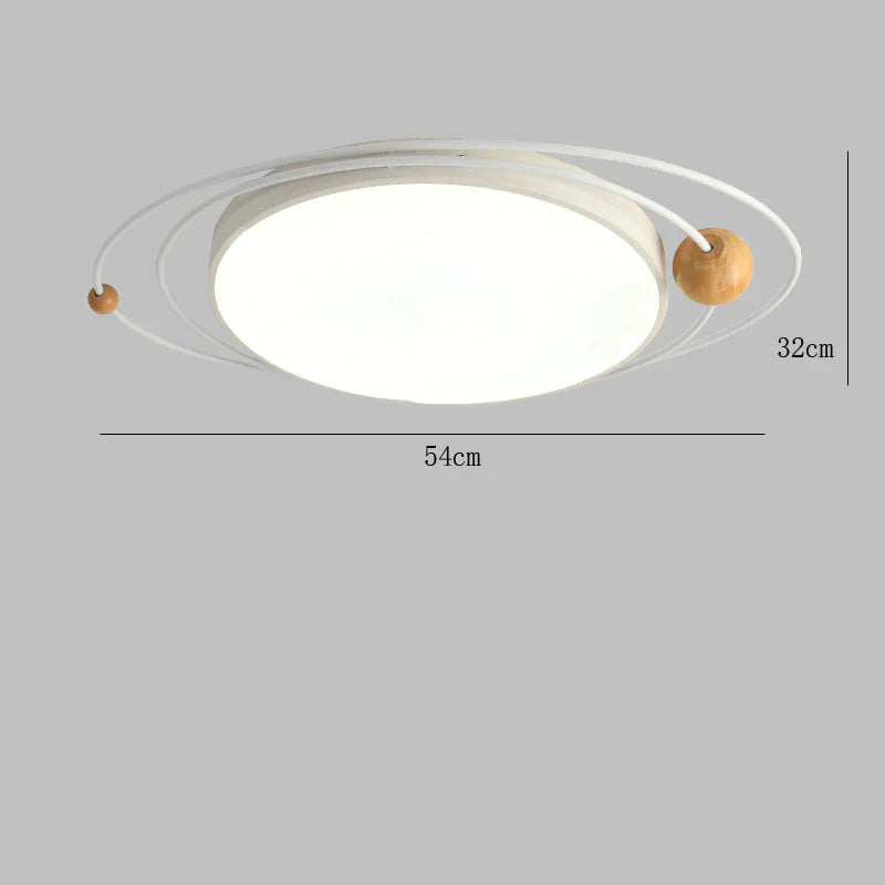 Light In The Bedroom Nordic Minimalist Modern Creative Planet Lights Multicolor Led Ceiling Lamps