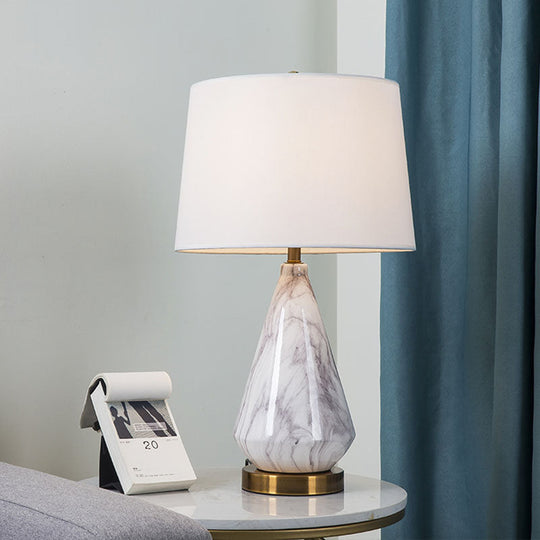 Natalie - Minimalist Table Lamp White
